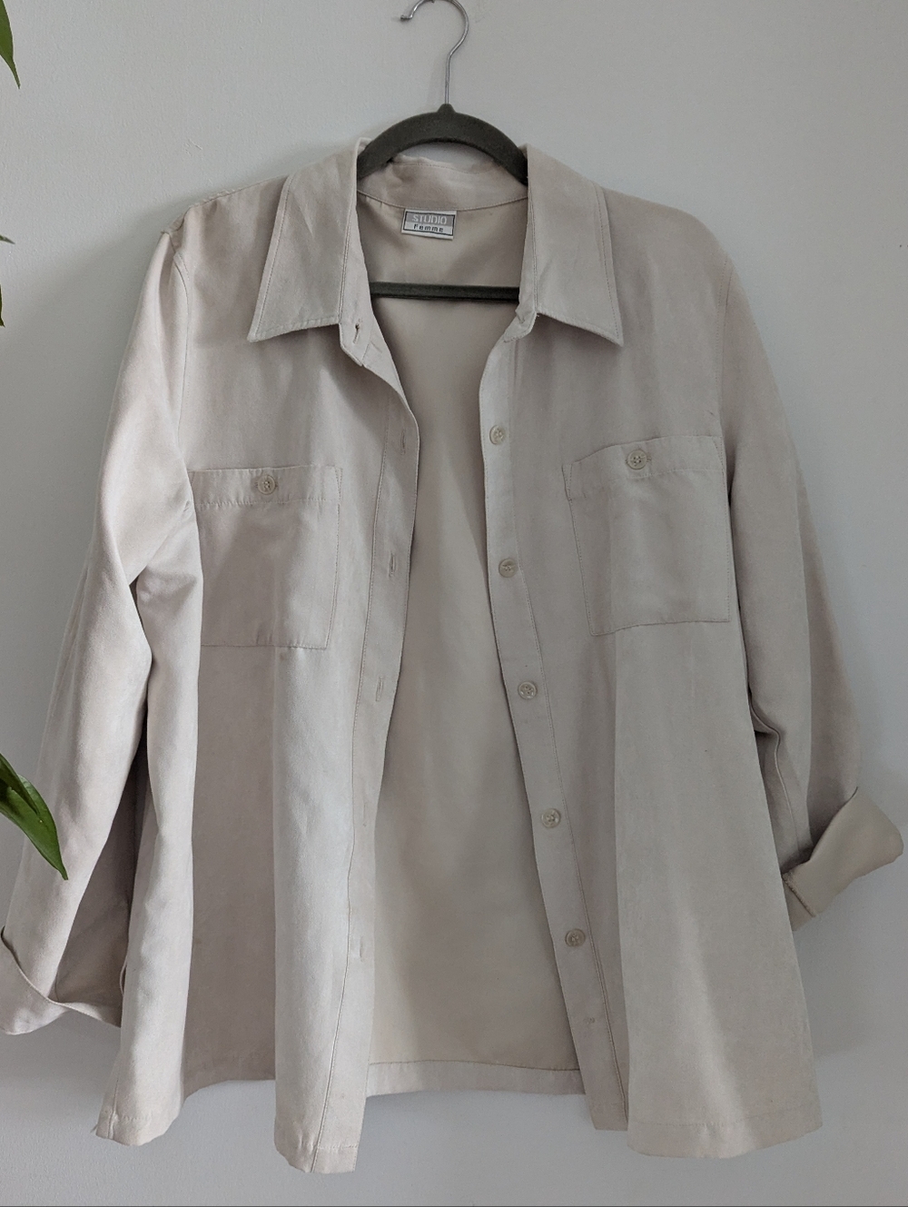 Vintage Vegan Suede Shacket
